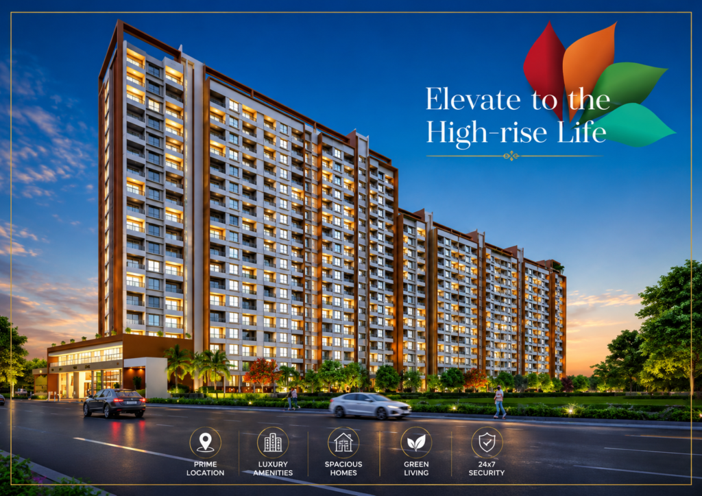 Landmarkk Luxuria Dudulgaon Pune | Premium 2 & 3 BHK Flats Near Moshi
